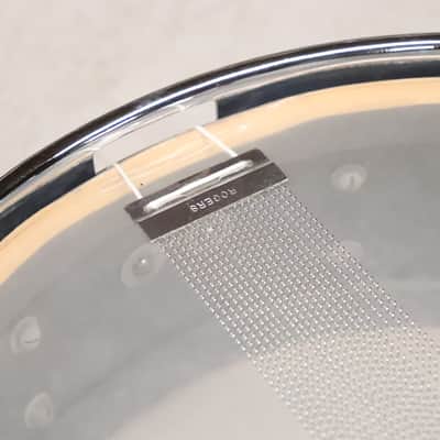 Rogers Holiday Powertone 5x14" Snare Drum Blue Sparkle Vintage 1960's Cleveland image 18