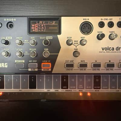 Korg Volca Drum 2019 - Black/Gold image 2
