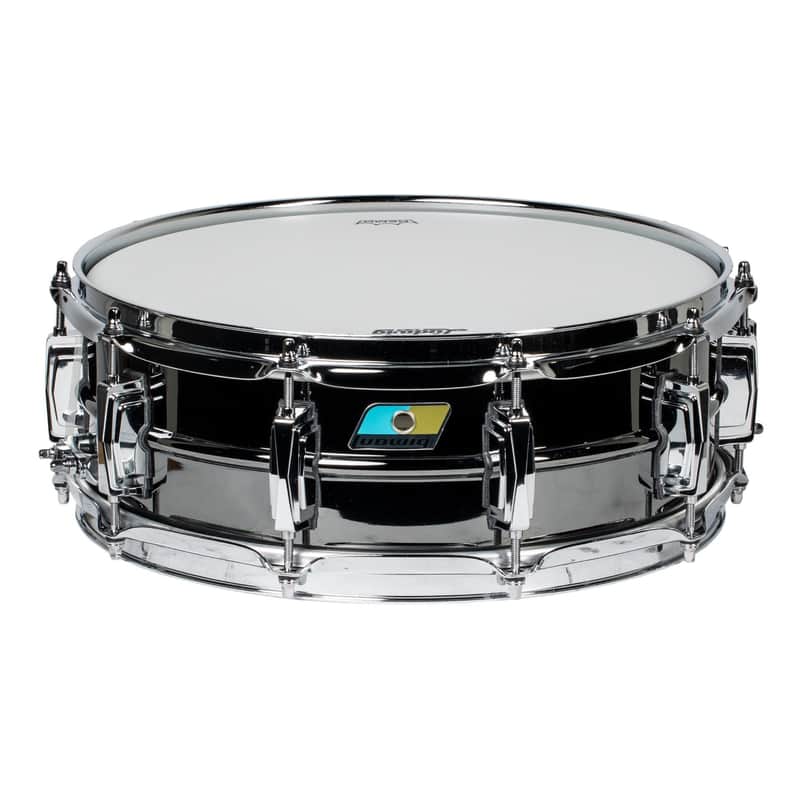 Ludwig LB416 5X14 Black Beauty Brass Shell Snare Drum image 1