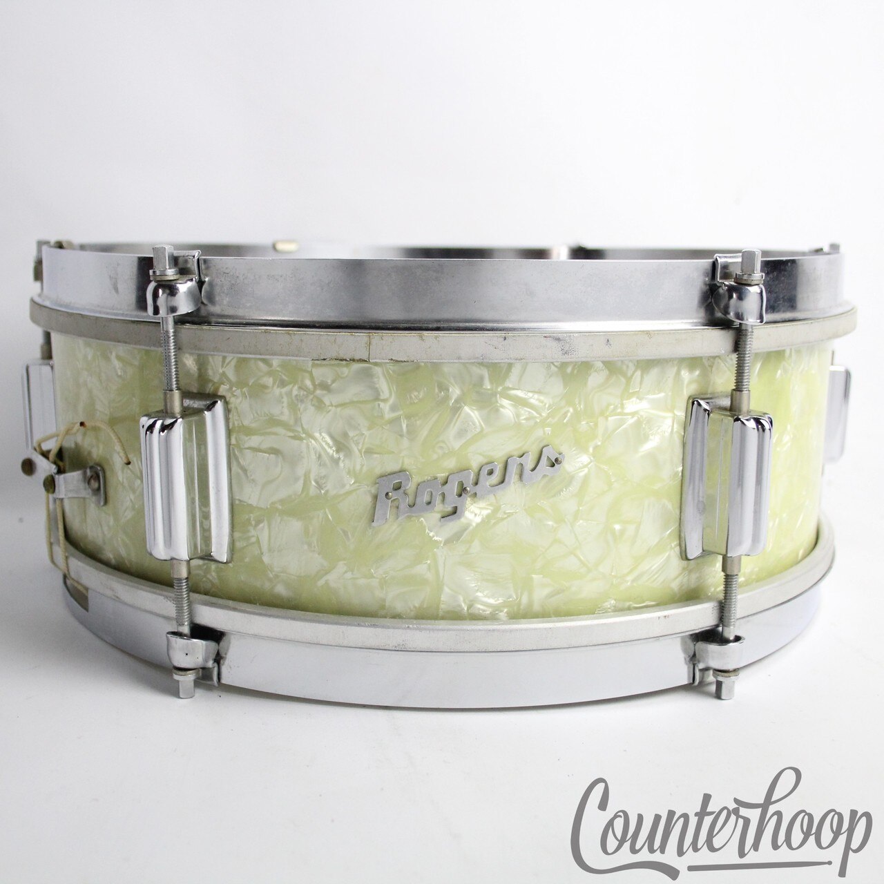 Rogers 14x5"WMP Cleveland Student Snare Drum Vintage 60s 6Ply Jasper Maple USA* — main photograph