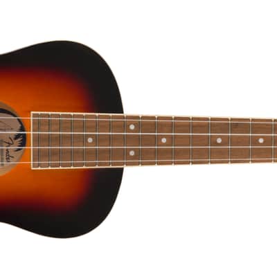 Fender Avalon Tenor Ukulele Walnut FB 2-Color Sunburst image 1