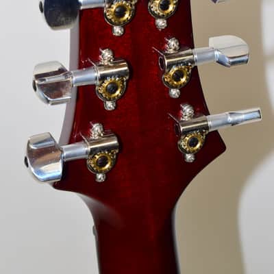 2015 PRS P24 Custom 24 Piezo Electric Guitar -  Black Gold Burst image 11