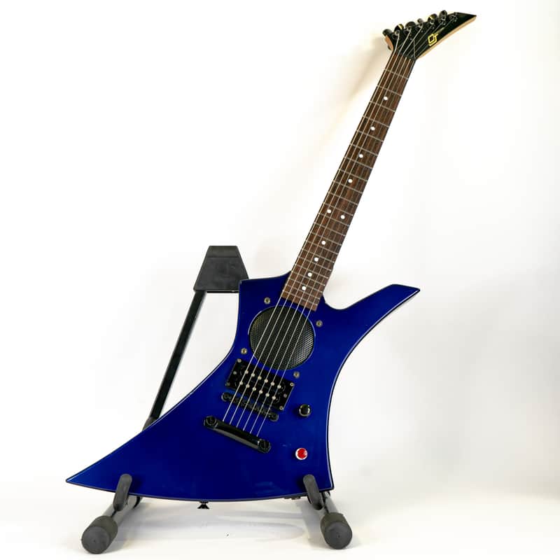 Jackson/Charvel Kelly Mini Guitar Metallic Blue w/ Built in