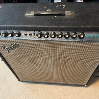 Fender Super Reverb 1972 2-Channel 40-Watt 4x10" Guitar Combo 1970 - 1977 - Silverface image 2