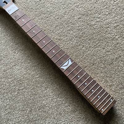 Black Reversed Headstock Guitar Maple Neck, Rosewood Fingerboard 24 Frets image 4