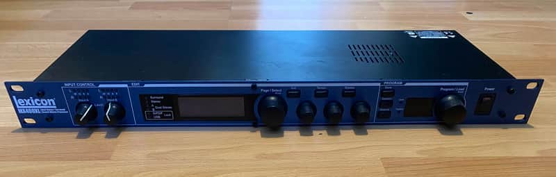 Lexicon MX400XL Dual Stereo / Surround Reverb Effects Processor 2010s - Blue image 1