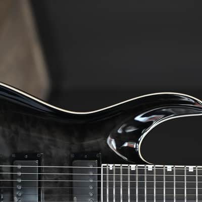 ESP E-II Horizon NT-II - See Thru Black Sunburst image 4