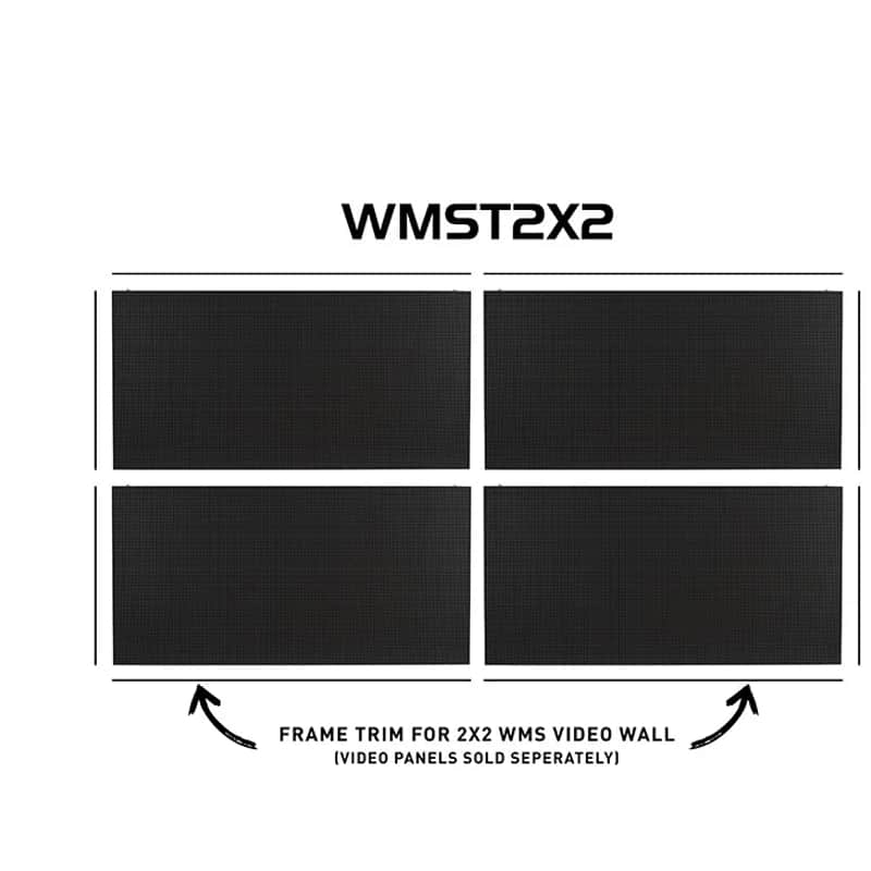 American DJ WMS041 WMST2X2 frame trim kit WMS Series Video Wall. image 1