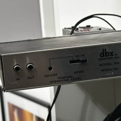 dbx 163 Compressor / Limiter Pair 1980s - Black image 6