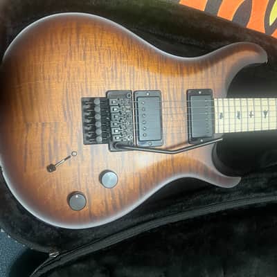 PRS Dustie Waring Signature CE 24 Floyd 2020 - Present - Burnt Amber Smokeburst image 3