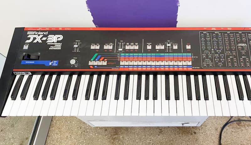 Roland JX-3P 61-Key Programmable Polyphonic Synthesizer w/ KIWI 3-P Mod upgrade image 1
