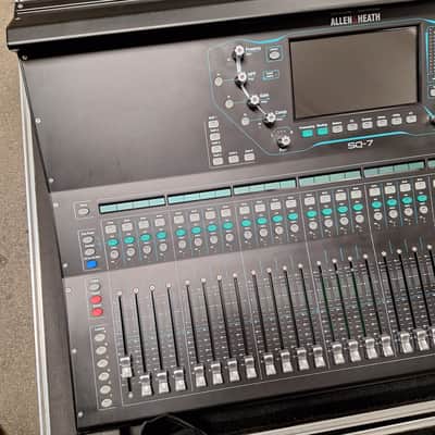 Allen & Heath SQ-7 48-channel Digital Mixer 2018 - Present - Black with DEEP plugins and road case! image 2
