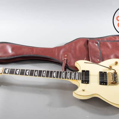 1984 Yamaha SG-1300T Cream White – Rare MIJ Neck-Thru w/ Rockin’ Magic Trem, Ebony Board + Gig Bag image 2