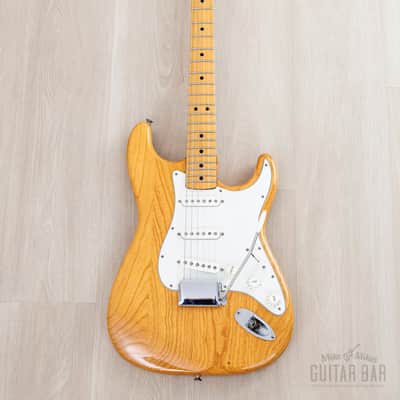 1973 Fender Stratocaster Vintage Guitar Natural, Near-Mint w/ Case image 2