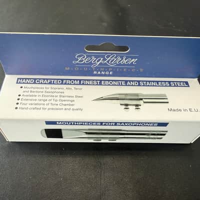 Berg Larsen  Alto Saxophone Mouthpiece Stainless Steel 100/ 2SMS - Open Box image 2