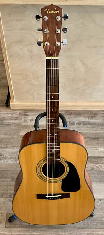 Fender DG-8S NAT -Dreadnought Acoustic Guitar image 1