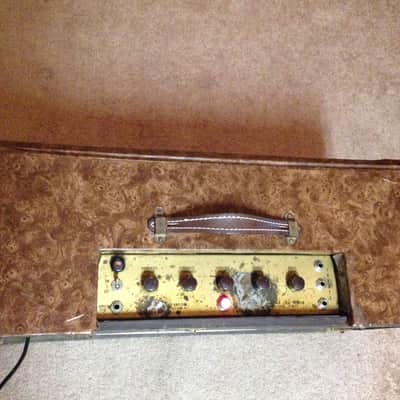 Rare Early DANELECTRO Twin Twelve Super Vibravox Prototype Amp image 5