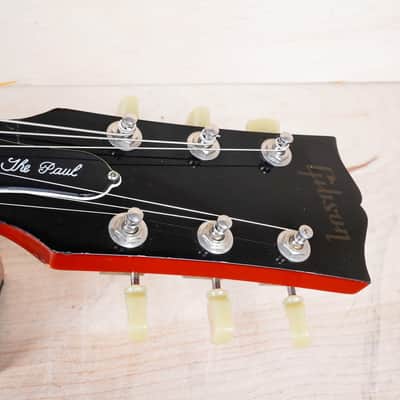Gibson The Paul II 1998 Trans Red Thin Body Les Paul w/ Hard Case image 4