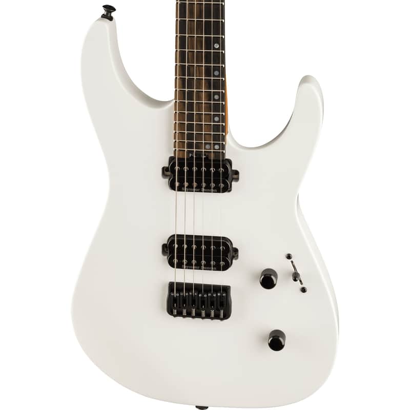 Jackson American Series Virtuoso HT Electric Guitar - Streaked Ebony Fingerboard, Snow White image 1