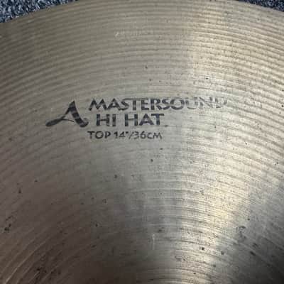 Zildjian 14" A Series Mastersound Hi-Hat Cymbals (Pair) 2013 - Present - Traditional image 6