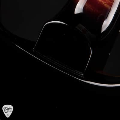 2024 - PRS Eddie's Guitars Wood Library Custom 24 Semi-Hollow Korina/Ziricote - Blood Orange Smokeburst image 11