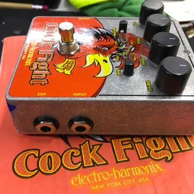 Electro-Harmonix Cock Fight Cocked Talking Wah 2015 - Present - Orange / Gray / Yellow image 4