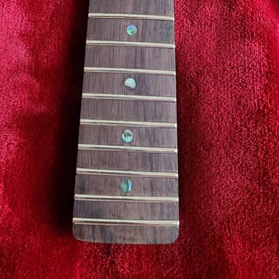 Telecaster tele #2 all rosewood neck replacement, 9.5 radius, modern C shape image 3