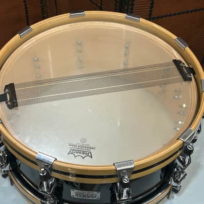 Ayotte 6" Custom Snare Drum (TDG-2116) 90's? - Black Lacquer image 14