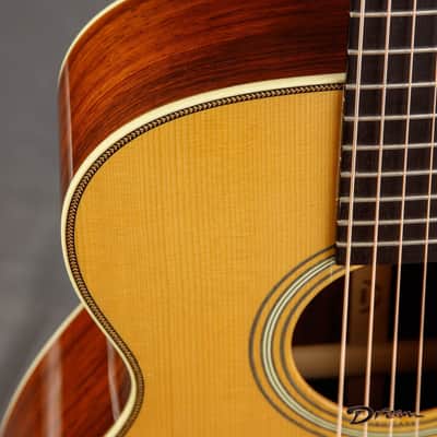 2008 Borges OM-28, Brazilian Rosewood/Adirondack Spruce image 5