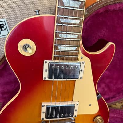 1996 Gibson Les Paul Standard Cherry Sunburst 'Good Wood' Electric Guitar w OHSC image 7