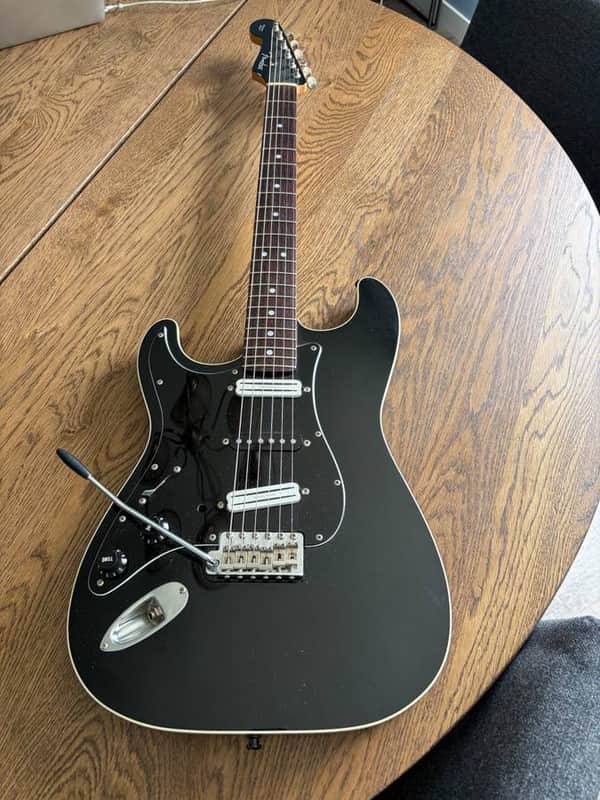 Fender Aerodyne Strat Left Handed MIJ. Modified and upgraded image 1