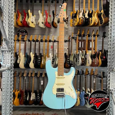 Schecter Route 66 Deep Ocean Blue Hss image 2