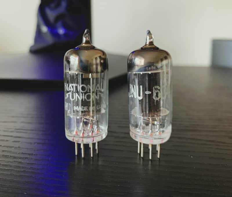 Early-Mid 1940’s National Union JNU 6C4 Vacuum Tubes – Matched Pair - NOS - Mint Condition image 1