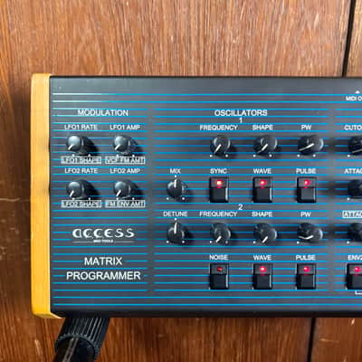 Access Matrix Programmer w/ power supply Oberheim Matrix-1000, Matrix-6, Matrix-6R image 2