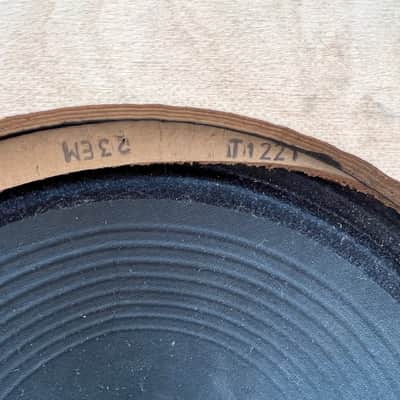 Vintage 1967 Park Marshall 2x12 Amplifier Cabinet Column Repairs Celestion T1221 image 5
