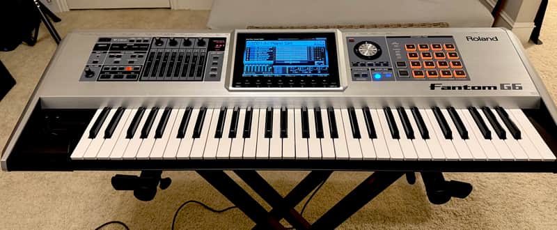 Roland Fantom-G6 61-Key Workstation Keyboard with Expansion ARX01