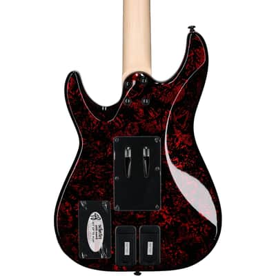 Schecter Sun Valley Super Shredder FR S Electric Guitar, Red Reign image 6