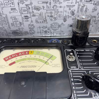 GE 6SN7GTB NOS Matched Pair Side O-Getter 1950s Tested image 9