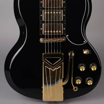 Gibson SGS3 - Limited Edition - 2015 - Sideways Vibrola - Ebony Black w/OHSC image 2