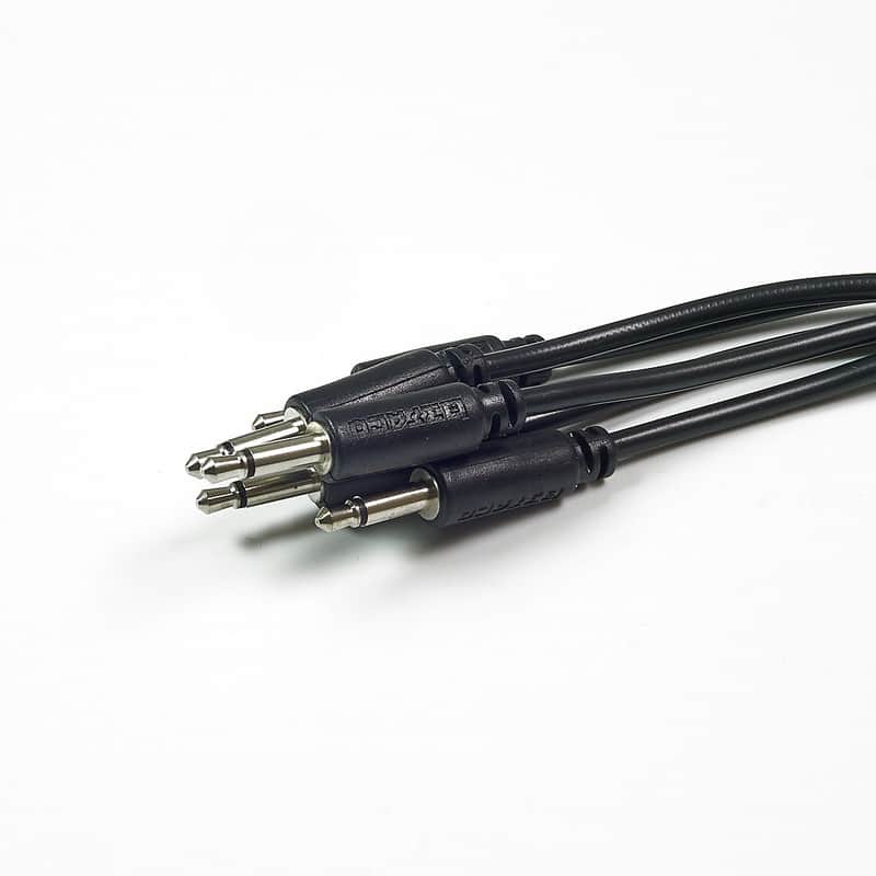 2010-present Befaco Befaco Patch Cables 30cm, Black (pack of 5…