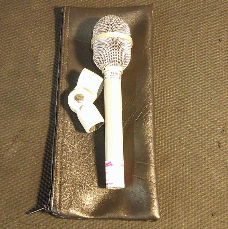 Electro-Voice RE16 Supercardioid Dynamic Microphone 1960 - 2019 - Gray image 1