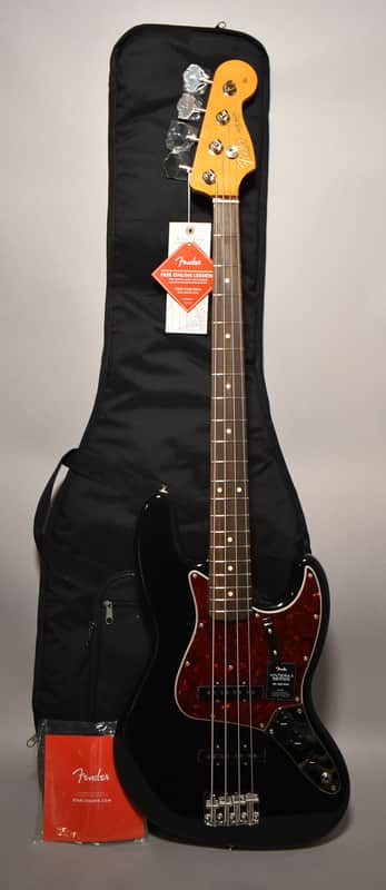 2026 Fender Vintera II '60s Jazz Bass Black w/Gig Bag image 1