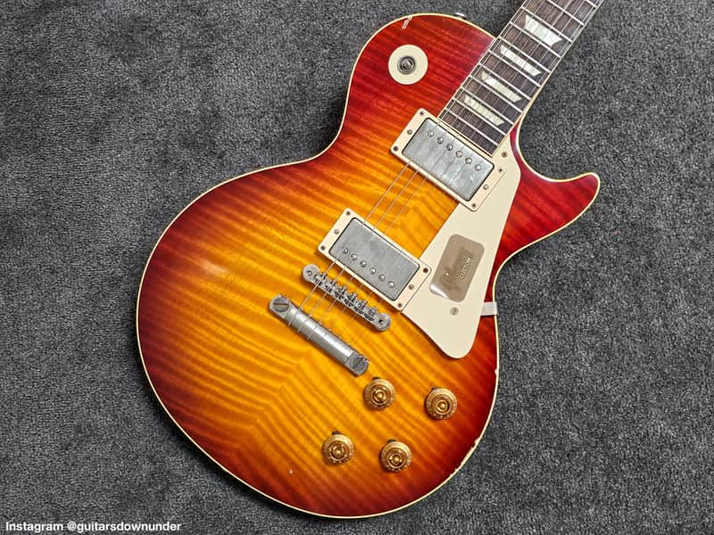 Gibson Custom Shop Collector's Choice #9 "Believer Burst" 59 Les Paul Standard Reissue Aged R9 LPR9 1959 MONSTER TOP! - Vic DaPra - CC#9 image 1