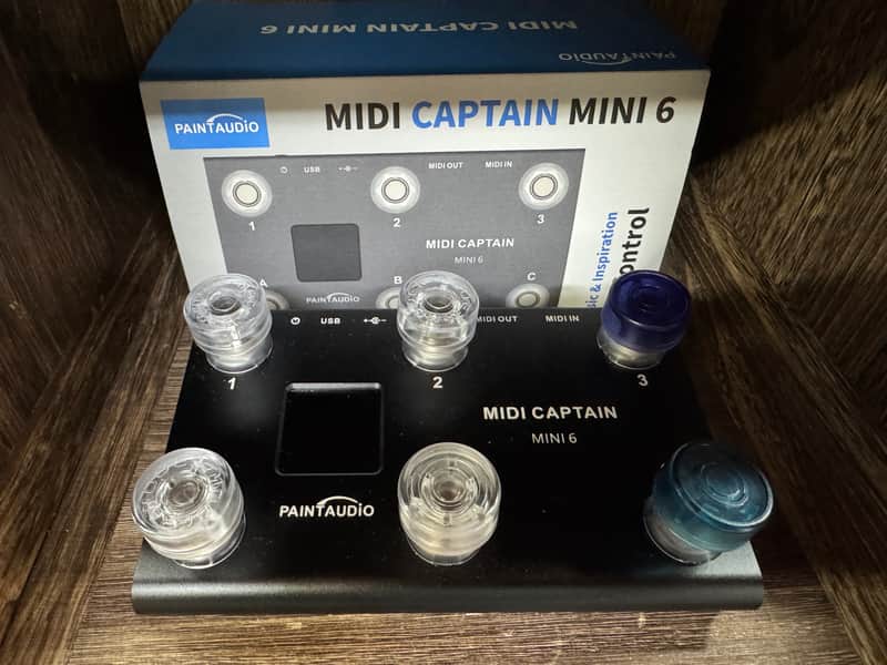 Paint Audio Midi Captain Mini 6 Controller Paint Audio | Reverb