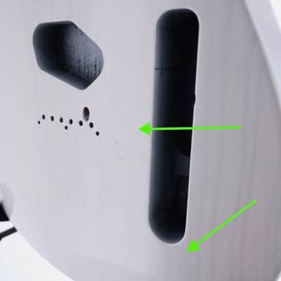 Fender American Ultra Luxe Vintage Telecaster Body Nitro Heirloom Lacquer 2026 - White Blonde Heirloom Nitro Lacquer image 4