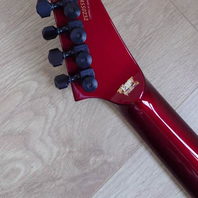 STEF B-7 1H Stephen Carpenter Signature Candy Apple Red image 3