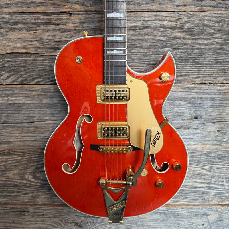 Used Gretsch 2001 6120N New Nashville Hollowbody - Roundup Orange image 1