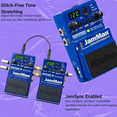 Digitech JAMMAN-SOLO-HD Compact Stereo Looper Pedal image 4