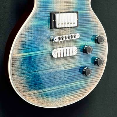 Dean - USA - Time Capsule Cadillac - Faded Denim - Dean USA DMT Pickups - Cadi Tail Piece - Nickel Hardware - OHSC - Call for Best Price !!! image 1