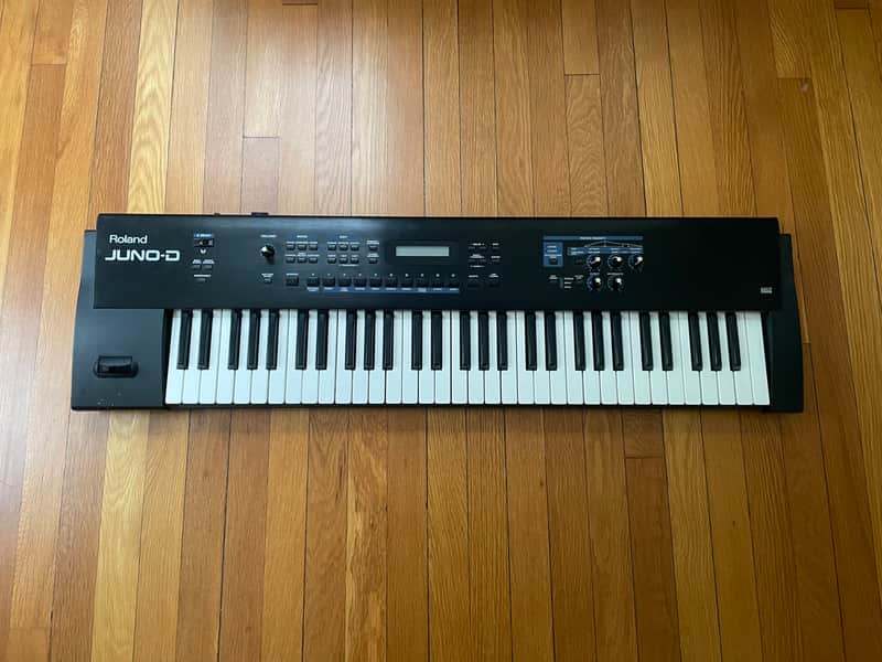 Roland Juno D 61-Key Synthesizer 2004 - 2007 - Black image 1